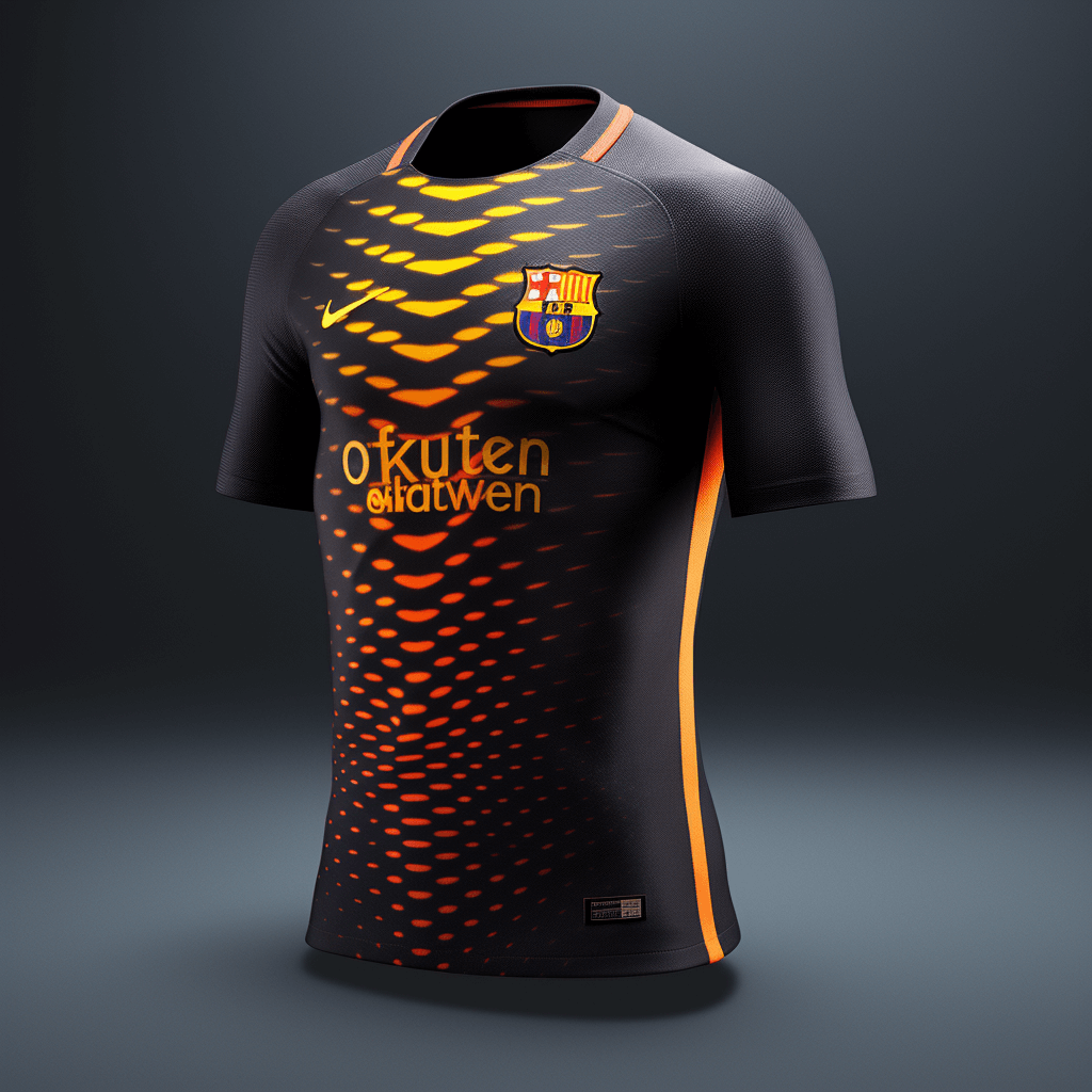 耀眼登场：巴萨下季第三球衣荧光黄主题，耐克标志别出心裁